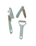 Bsafar DineGo— Portable Travel Knife & Peeler Set