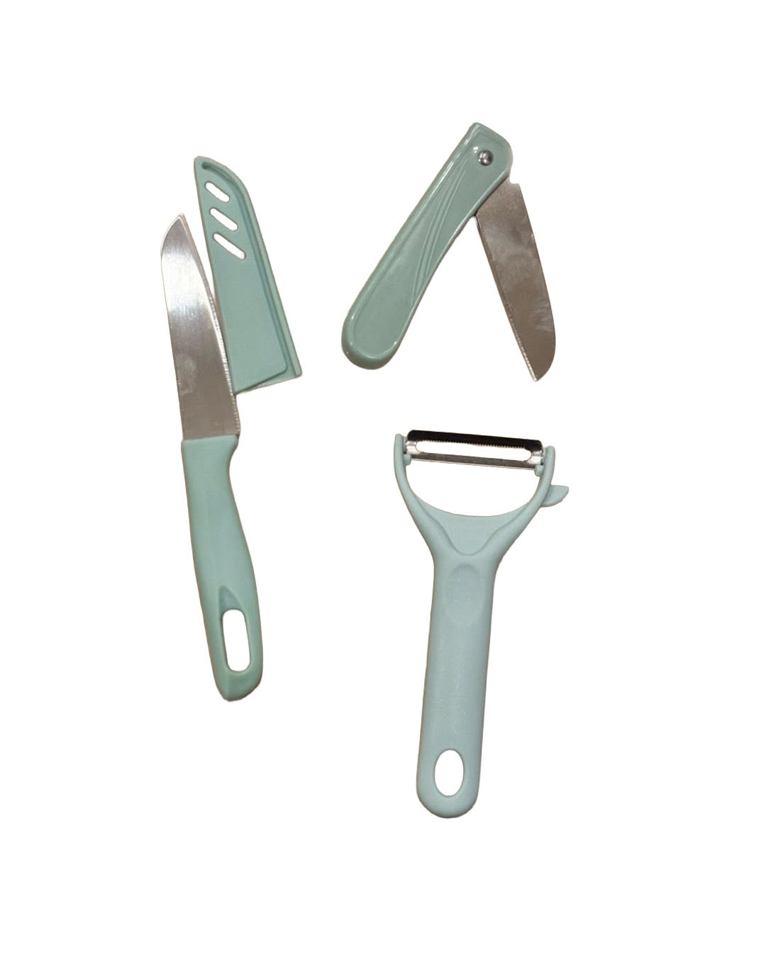 Bsafar DineGo— Portable Travel Knife & Peeler Set