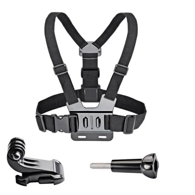 Bsafar POV— Hands-Free Chest Mount for Phone & Action Camera