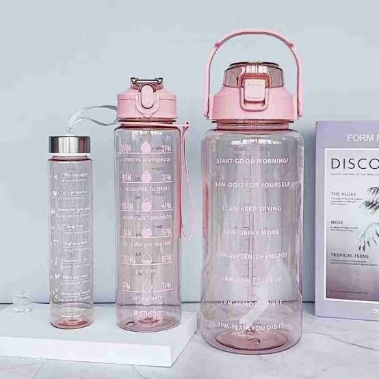 Bsafar Hydrate— Motivational Travel Water Bottle