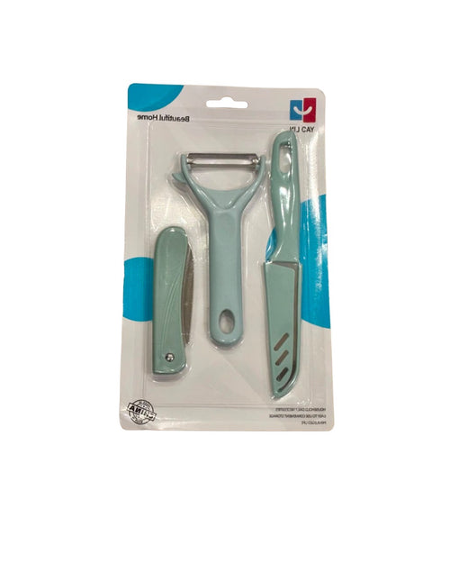 Bsafar DineGo— Portable Travel Knife & Peeler Set